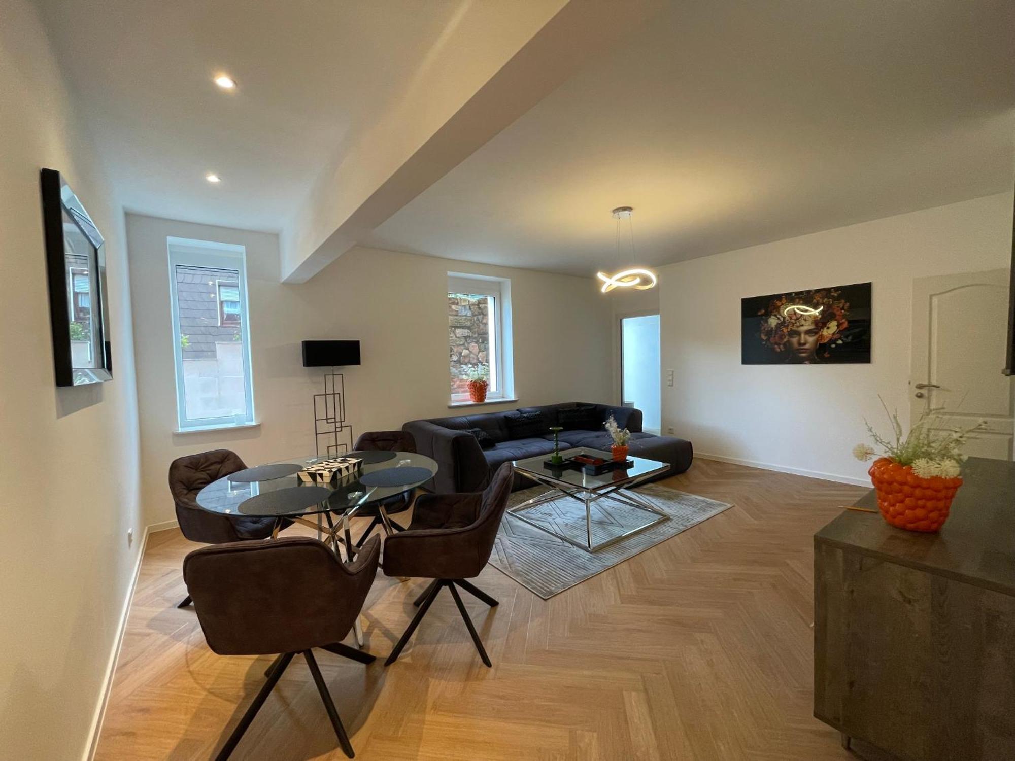 Luxurioese Ferienwohnung Mit Wellness Oase Saarburg Exterior foto